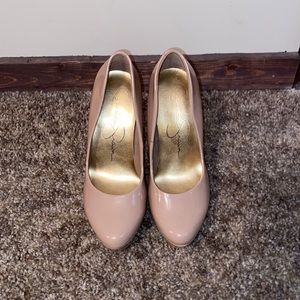 Jessica Simpson platform heels